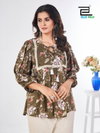 Cappuccino Vol 3 By Blue Hills Rayon Printed Ladies Top Wholesale Shop In Surat